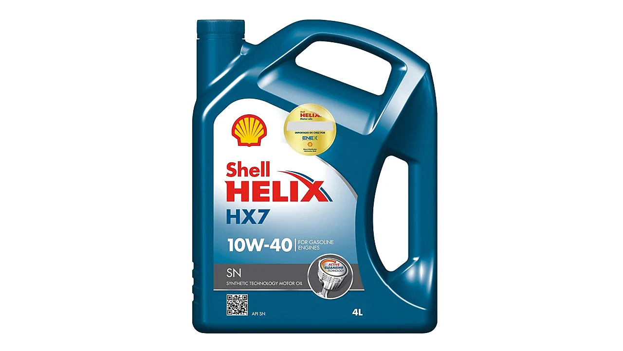 ACEITE 10W40 SHELL HELIX HX7 4LTS