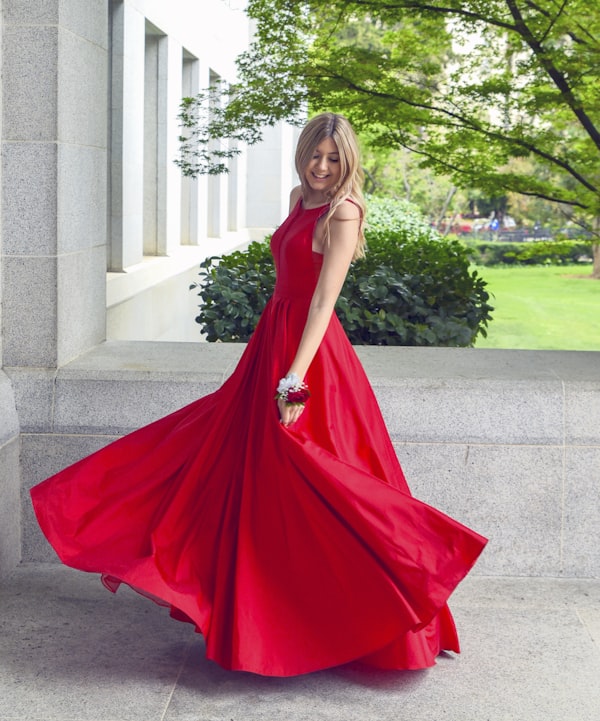 Vestido de Seda Floral